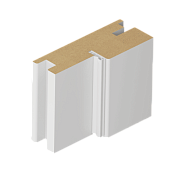 ДЕТАЛЬ КОРОБА КОМПЛАНАРНАЯ Эмаль ПП 77х32х2070 белый с уплотнителем 