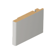 Наличник плоский компланарный Vinyl 12х83х2150 платина 