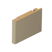 Наличник плоский компланарный Vinyl 12х83х2150 серый 