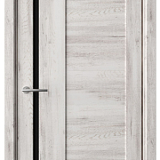 ПО Eco-wood Валенсия 800 ель альпийская стекло черное 