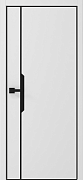 ПГ Vinyl PRO Графика-4 800 белый (композит кромка4 П-образная черная) 
